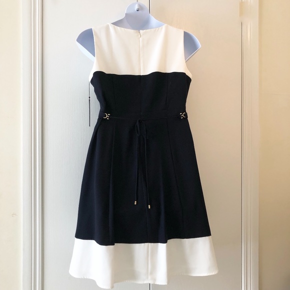 NWT Ivanka Trump Size 12 Navy/Ivory - Picture 9 of 12